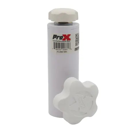 ProX X-LS64WH | 1 3/8in 35mm Speaker Stand Mount | M8 Single Stud Lighting Adapter White