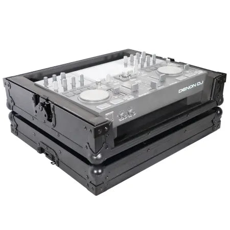 ProX X-PRIME GO BL | Flight Case for Denon Prime Go | Black-On-Black ATA Style Protection