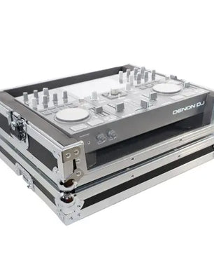 ProX X-PRIME GO | Flight Case for Denon DJ Prime Go | Compact with Laptop Shelf