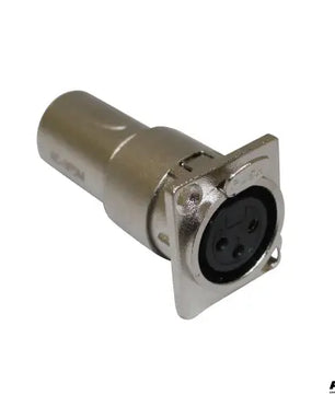 ProX XC-3FDM | Panel Mount XLR Female to Male Adapter | Feedthrough Connector for Audio Panels