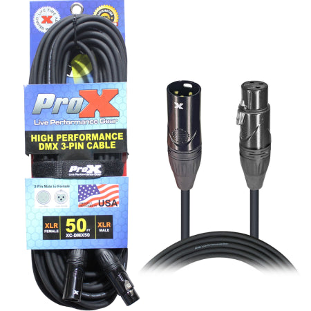 XC-DMX50 | 50' DMX Cable