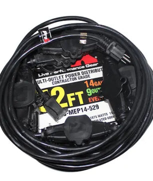 ProX XC-MEP14-529 |  52' 9 Outlet Extension Cord