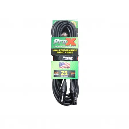 ProX XC-MIC25 | 25' XLR to XLR Cable