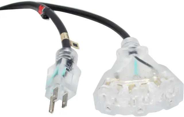 ProX XC-P143-50 | 50ft 14AWG 3-Outlet Power Extension Cord with NEMA 15 Plug