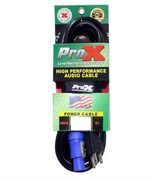 ProX XC-PWCE14-25 | 25ft PowerCON to Edison Cable