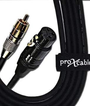 ProX XC-RXF50 | 50' XLR-F to RCA Cable