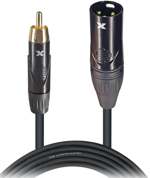 ProX XC-RXM25 | 25' RCA to XLR Male Cable