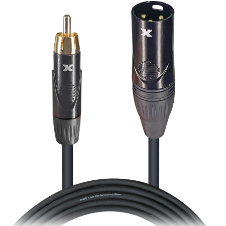 ProX XC-RXM25 | 25' RCA to XLR Male Cable