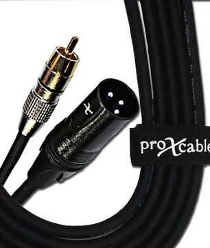 ProX XC-RXM50 | 50' XLR-M to RCA Cable