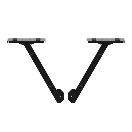 ProX XFH-B3SIDESHELF BL | Side Shelf for B3 DJ Table | Fast-Lock™ Cable Management