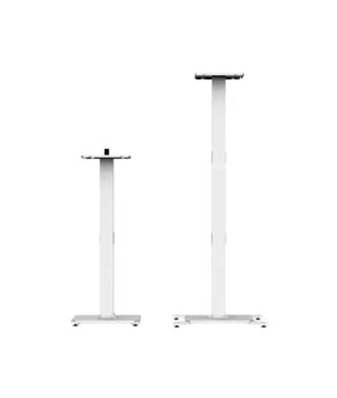 Humpter MH Stand White Pair | Speaker/Lighting Totems with Cable Management | Tool-Free Setup & Carry Bags