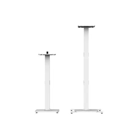 Humpter MH Stand White Pair | Speaker/Lighting Totems with Cable Management | Tool-Free Setup & Carry Bags