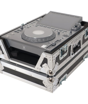 ProX XS-CDX | ATA Case for CDJ-3000 Series | Silver Hardware with Doghouse & Foam Interior