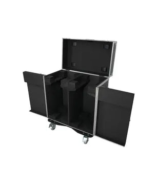 ProX XS-MH30WASHX2W | 2 Moving Head Fixture Case | 3-Door Front Access with 4in Casters