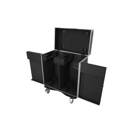 ProX XS-MH30WASHX2W | 2 Moving Head Fixture Case | 3-Door Front Access with 4in Casters