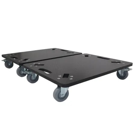 ProX XS-QUADROLLER X2 | Set of 2 Caster Boards with 4" Industrial Wheels