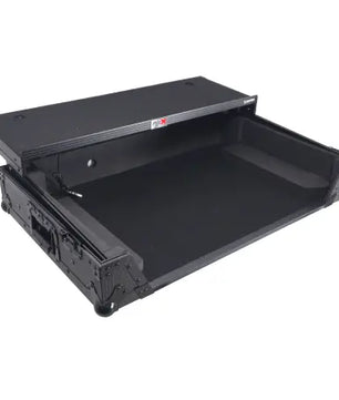 ProX XS-RANESYSONEWLTBLLED | Flight Case for RANE SYSTEM ONE | LED Laptop Shelf & 1U Rack Space
