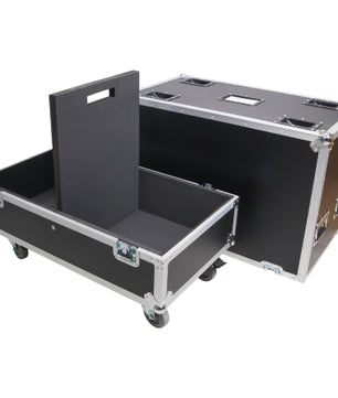 ProX XS-SP2X281716MK2 | Dual 15in Speaker Flight Case | ATA Protection with Removable Divider