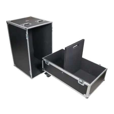 ProX XS-SP2X301817W | ATA Dual Speaker Flight Case for RCF HDM45A, HD35A & More