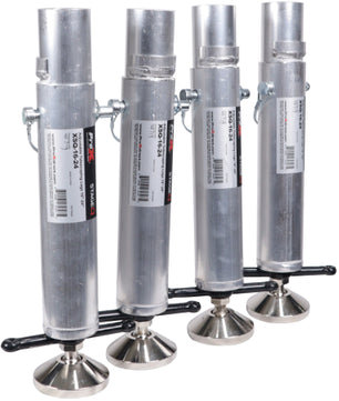 ProX XSQ-1624MK2 | Set of 4 Adjustable Stage Legs | 16 to 24in Ball Joint for StageQ