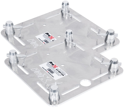 ProX XT BP12AX2 | Pair of XT-BP12A 12in Aluminum Truss Base Plates | For F34 F32 F31 Truss