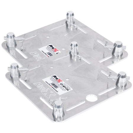 ProX XT-BP12AX2 | Pair of 12in Aluminum Base Plates | For F34 F32 F31 Truss