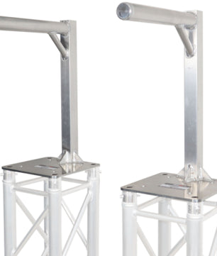 ProX XT-HEADMOUNT2416X2 | Set of 2 Inverted Mounts - 24in Height | 2in OD Arms for Overhead Lighting