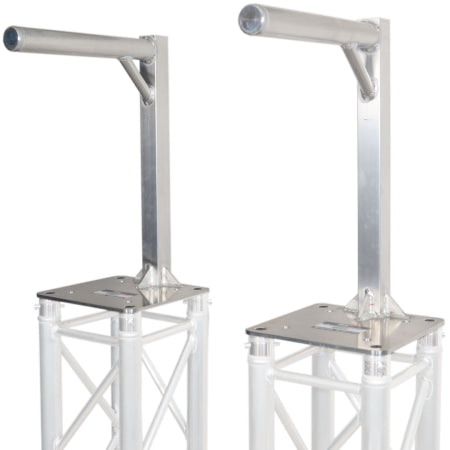 ProX XT-HEADMOUNT2416X2 | Set of 2 Inverted Mounts - 24in Height | 2in OD Arms for Overhead Lighting