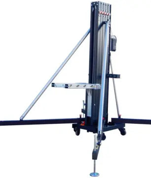 ProX XTF-FT7045 Fantek with XTF-ATF17PA Line Array Adapter, Hanging Ring | 22ft Crank Stand (992lb Max Load)