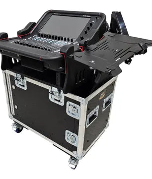 ProX XZF-AHAVANTISSOLO2ULMA | Allen and Heath AVANTIS  Hydraulic Retracting Lifting w/ 2U Rack Space Case