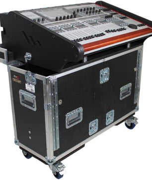 ProX XZF-BWING | Flip-Ready Case for Behringer Wing | Hydraulic Lift with Wheels
