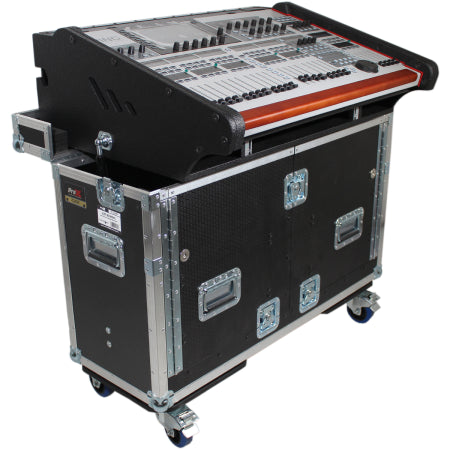 ProX XZF-BWING | Flip-Ready Case for Behringer Wing | Hydraulic Lift with Wheels