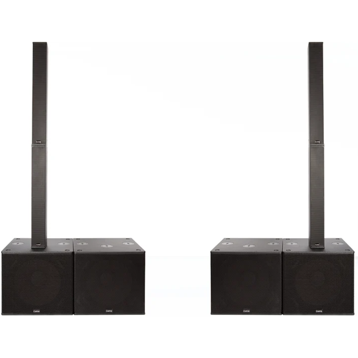 Carvin Audio TRx3900F | Dual 9x3.5in Drivers - 129dB | Passive Column Array Pair with Fly Points