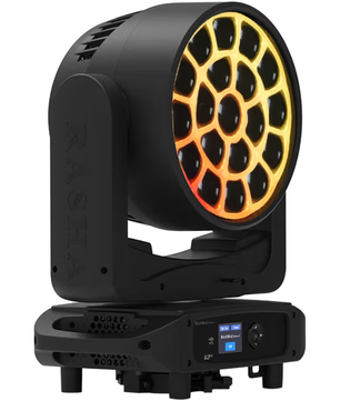 Rasha K2 FX | RGBW Wash with Aura FX Panel | 5°–55° Zoom + Infinite Pan/Tilt