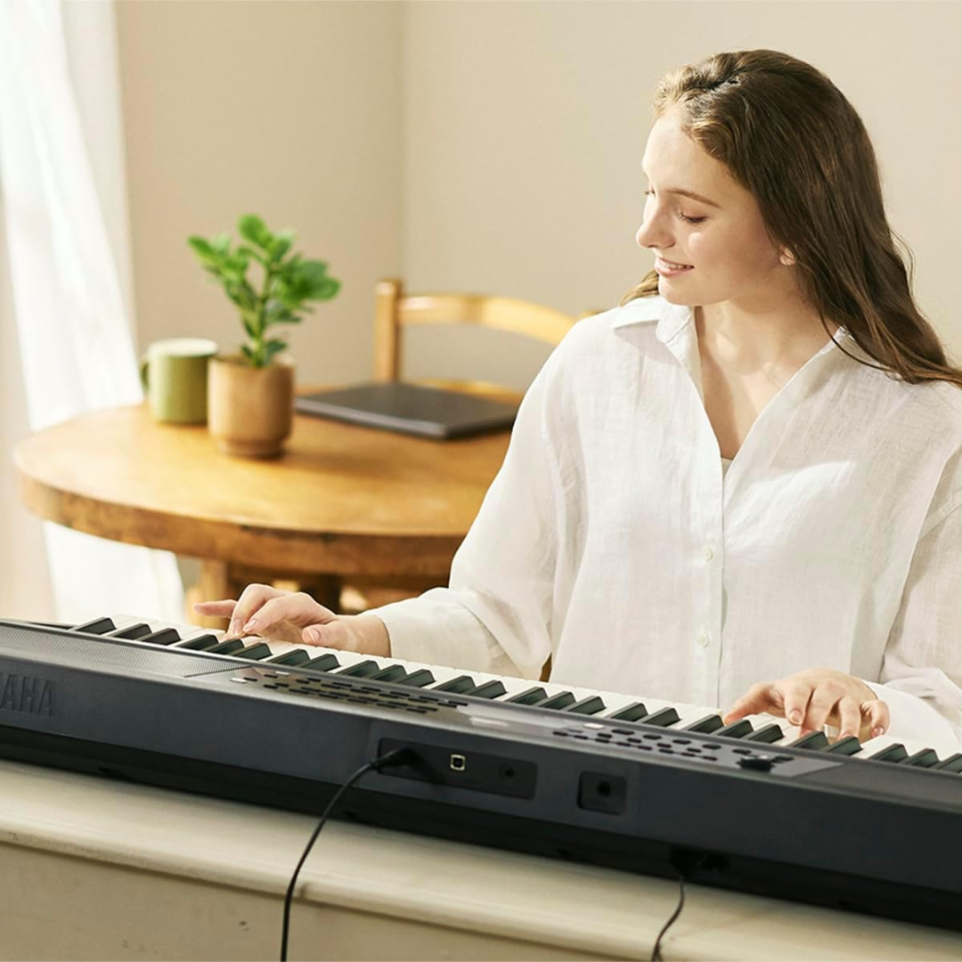 Yamaha PSR-EW320 | 76-Key Portable Keyboard - 650 Voices | Touch Response & Lesson Features