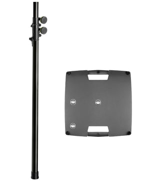 Gravity Stands LS431B XL | 11.5ft Double Extension Pole & Steel Base Stand Package