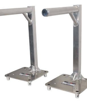 ProX XT-HEADMOUNT2416X2 | Set of 2 Inverted Mounts - 24in Height | 2in OD Arms for Overhead Lighting