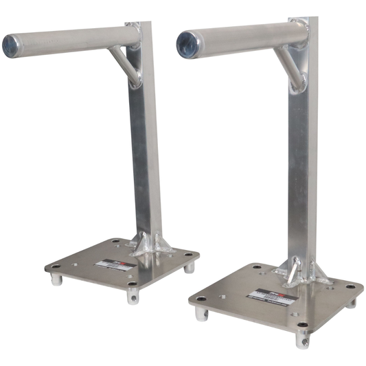 ProX XT-HEADMOUNT2416X2 | Set of 2 Inverted Mounts - 24in Height | 2in OD Arms for Overhead Lighting