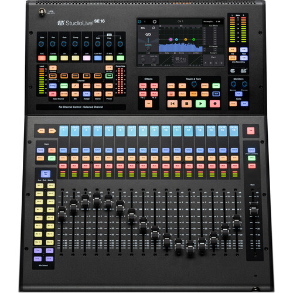 PreSonus StudioLive SE 16 | 16 XMAX Preamps and 17 Motorized Faders | Compact 40-Channel Digital Mixer with AVB and SD Recording