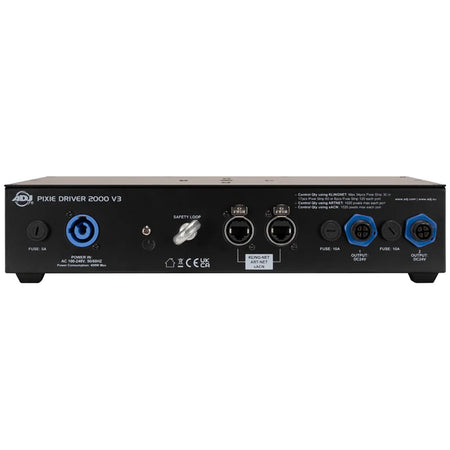 American DJ Pixie Driver 2000 V3 | Pixel Controller for Pixie Strips | Art-Net & sACN, Rackmountable