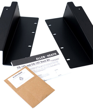 Allen & Heath CQ18T-RK19 | Rackmount Kit for CQ-18T | 6 RU Ears with Hardware