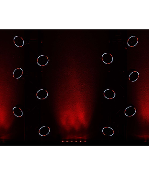 ColorKey Halo Par HEX 18P | 18x10W RGBWA+UV LEDs | 6-Zone Pixel Wash with 34-Zone Halo