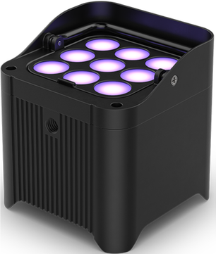 Chauvet DJ Freedom Par H9 IP | Wireless Hex LED Uplight | Compact IP54 Fixture with RF & D-Fi