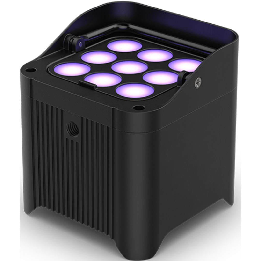 Chauvet DJ Freedom Par H9 IP | Wireless Hex LED Uplight | Compact IP54 Fixture with RF & D-Fi