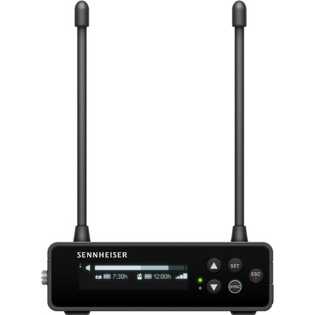 Sennheiser EW-DP EK (Q1-6) | 56MHz Digital UHF Receiver | Camera-Mount Wireless Audio
