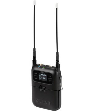 Shure SLXD5PLUS--G57 | Camera-Mount Digital Receiver | 470-608 MHz with AES-256 Encryption