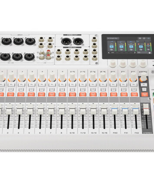Yamaha MGX16V W | 22-Channel Digital Mixer with HDMI & USB | White Finish with Touchscreen, FX, and Stems-Ready Workflow