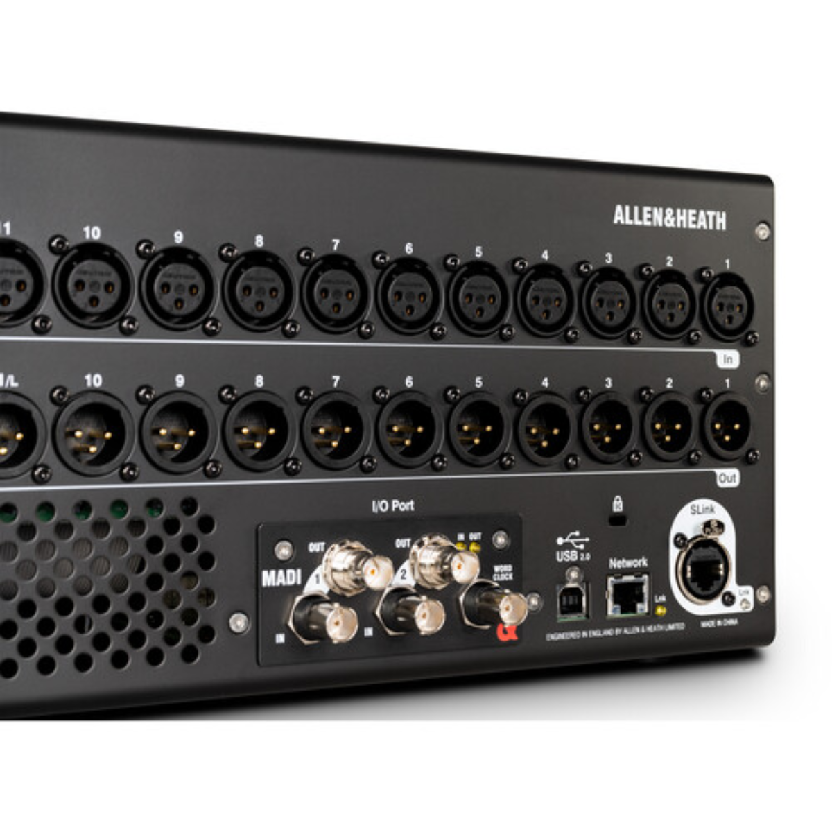 Allen & Heath AH-SQ-RACK | 48-Channel 96kHz Digital Mixer | 4 RU Rackmount Control