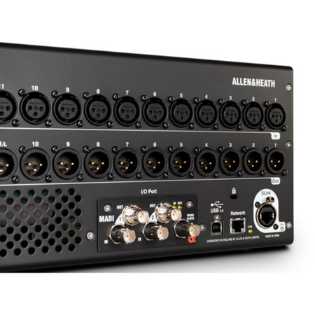 Allen & Heath AH-SQ-RACK | 48-Channel 96kHz Digital Mixer | 4 RU Rackmount Control