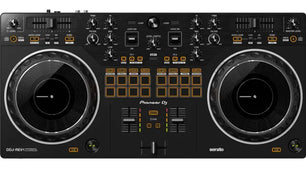 Pioneer DJ DDJ-REV1 | Battle-Style 2-Channel | Serato DJ Lite Controller with Large Jog Wheels